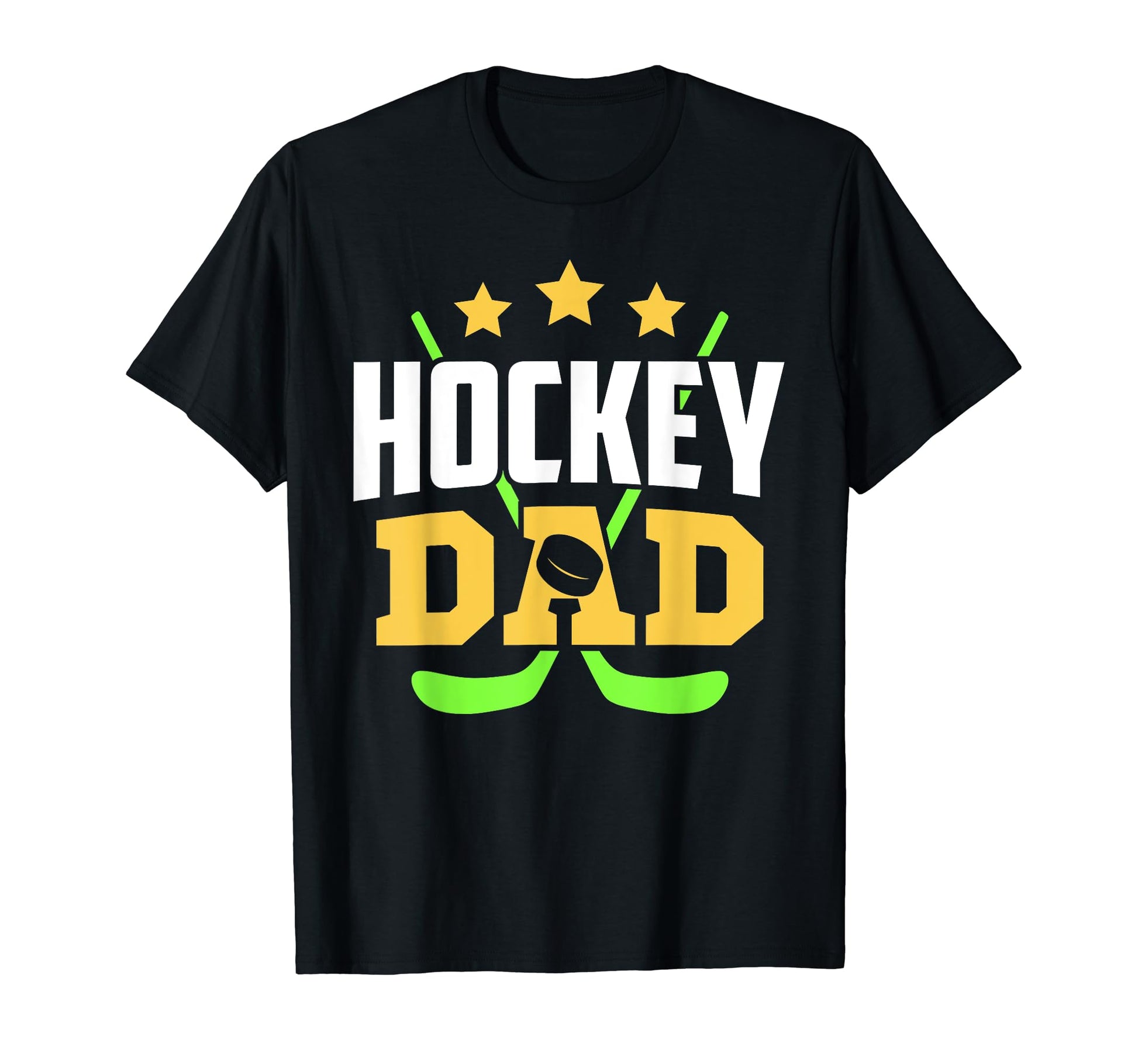 Hockey Dad Sports Lover Gift Daddy T-Shirt - Minimalist Print Unisex - T-Shirt, Sweatshirt, Hoodie