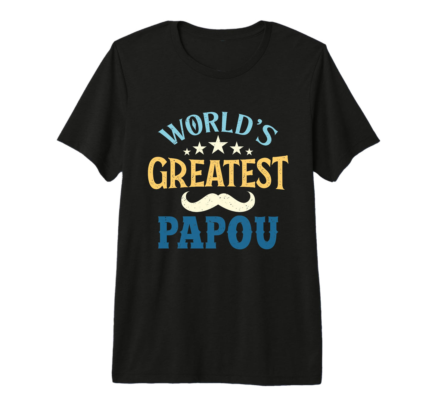 Mens Worlds Greatest Papou Gifts T-Shirt - Unique Graphic for Adults - T-Shirt, Sweatshirt, Hoodie