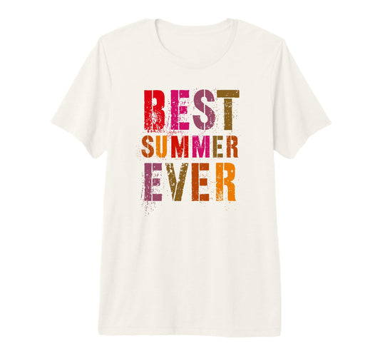 Best Summer Ever Camp Staff Camping T-Shirt - Trendy Graphic Men Women - T-Shirt, Sweatshirt, Hoodie