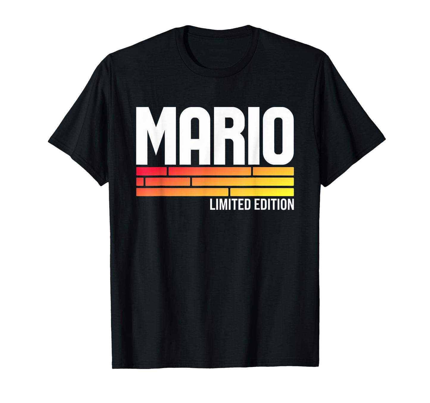Mario Custom Name Husband Grandpa T-Shirt - Casual Everyday Wear for Adults - T-Shirt, Sweatshirt, Hoodie