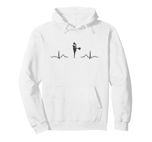 Cheerleader Cheer Mom Love Cheerleading Hoodie - Trendy Graphic for Adults - T-Shirt, Sweatshirt, Hoodie