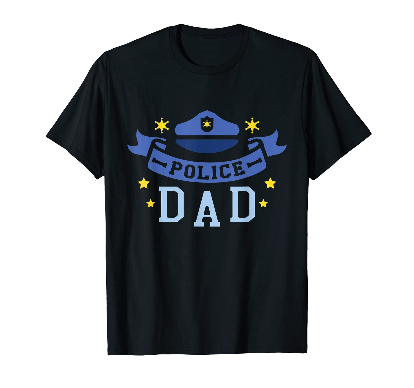 Mens Police Dad Law Enforcement Occupation T-Shirt - Graphic Print Unisex - T-Shirt, Sweatshirt, Hoodie