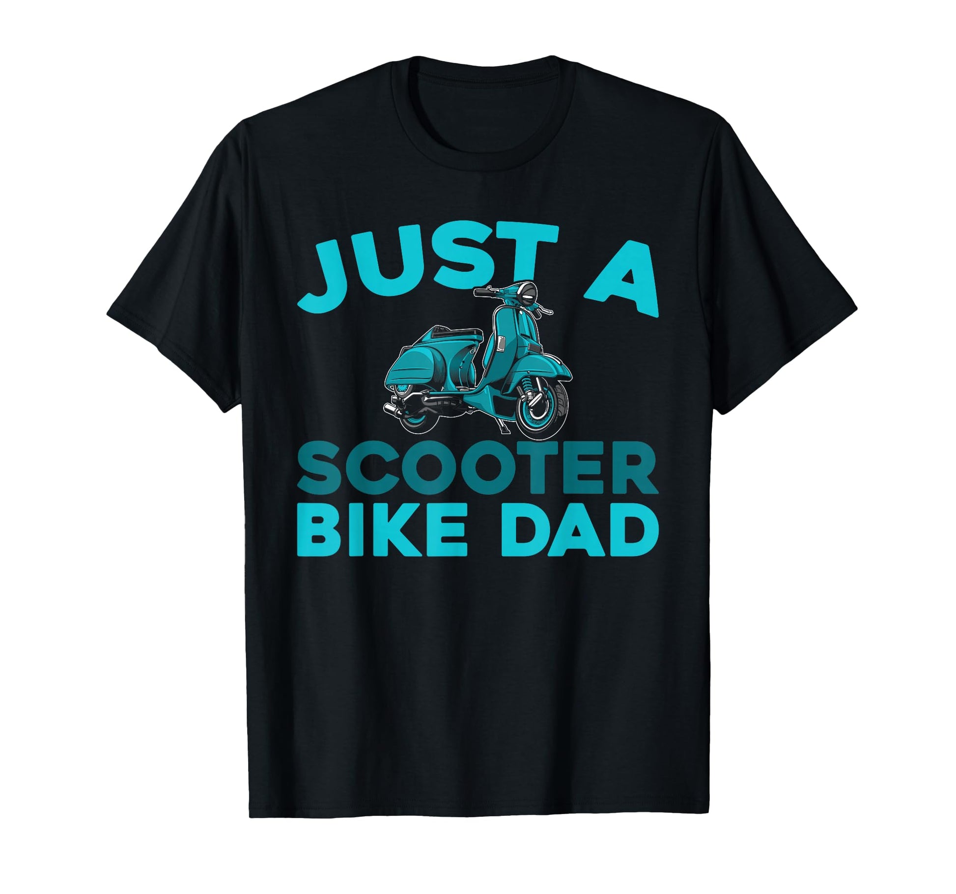 Scooter Bike Moped Motorbike Just T-Shirt - Custom Art Print Unisex - T-Shirt, Sweatshirt, Hoodie