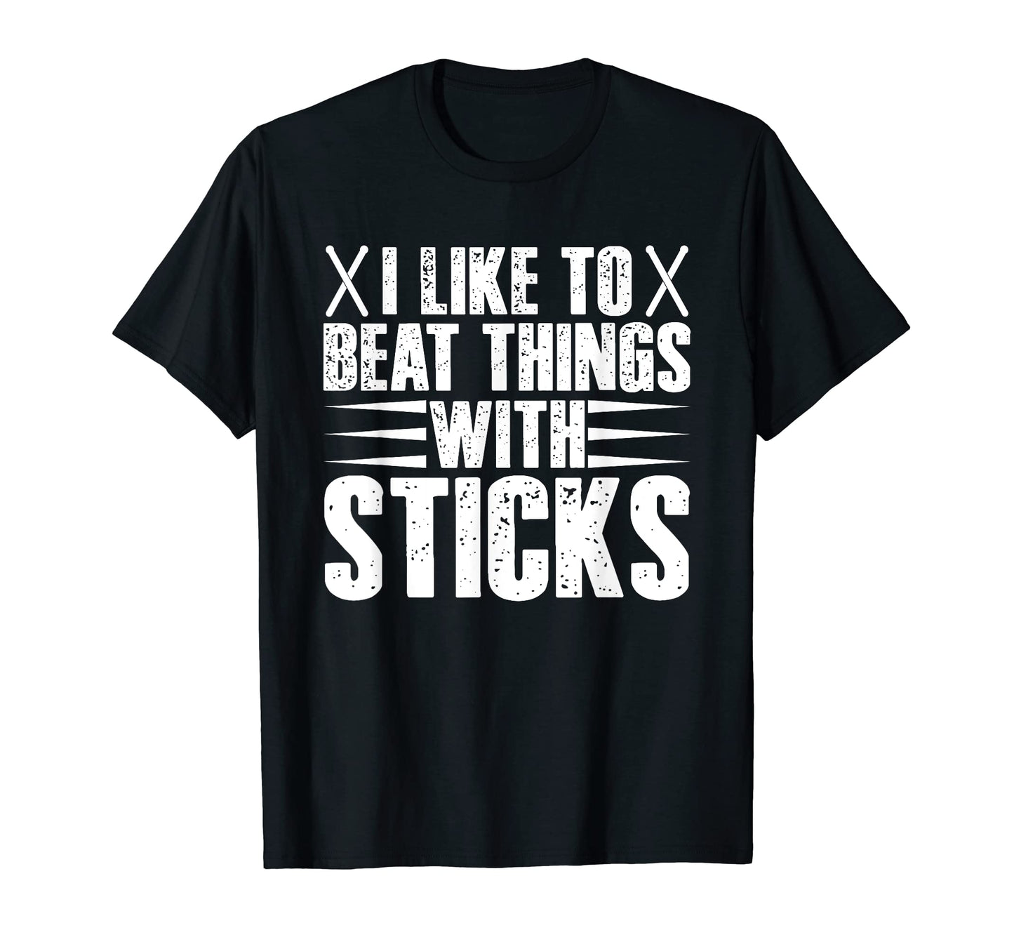 Drummer Musician Drum Player T-Shirt - Fun Novelty Design for Adults - T-Shirt, Sweatshirt, Hoodie