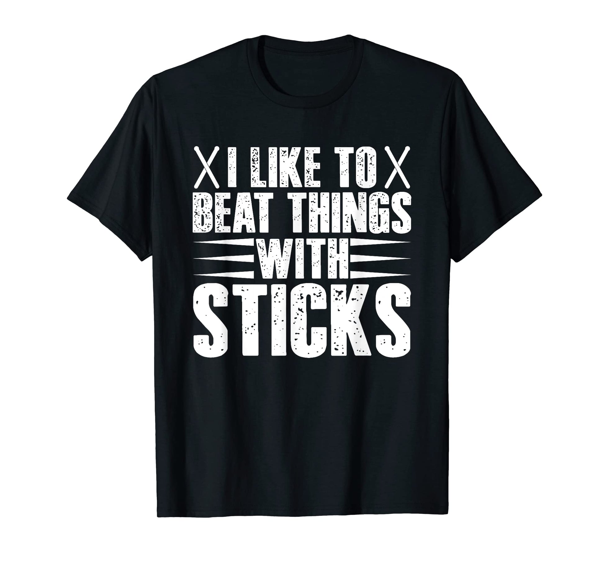 Drummer Musician Drum Player T-Shirt - Fun Novelty Design for Adults - T-Shirt, Sweatshirt, Hoodie