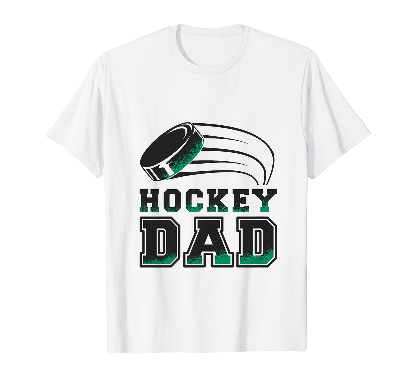 Funny Fathers Day Proud Hockey Dad T-Shirt - Graphic Print for Adults - T-Shirt, Sweatshirt, Hoodie