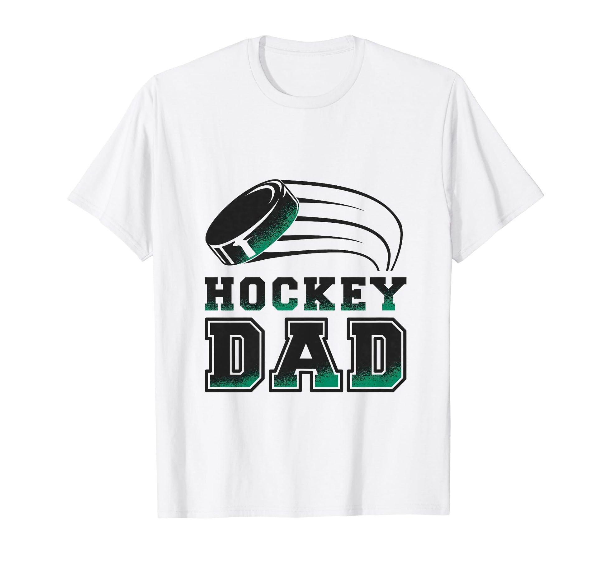 Funny Fathers Day Proud Hockey Dad T-Shirt - Graphic Print for Adults - T-Shirt, Sweatshirt, Hoodie