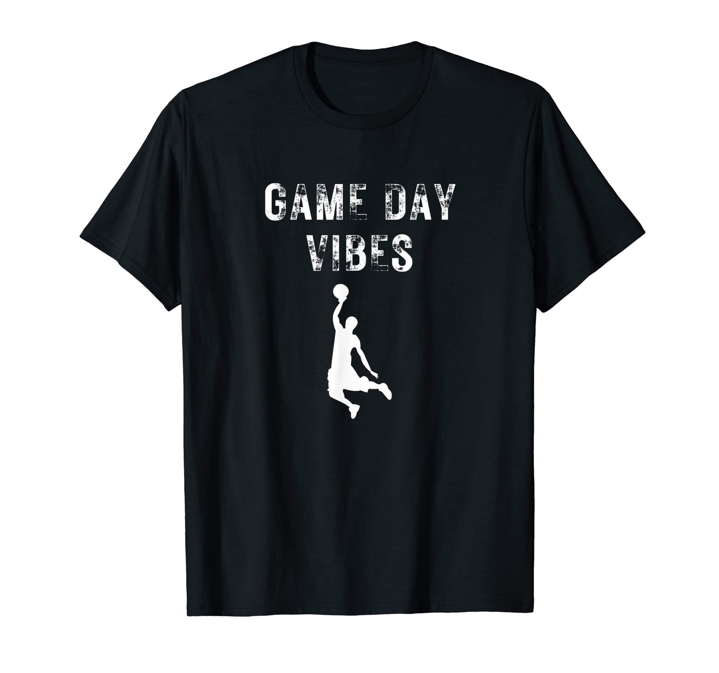 Basketball Game Day Vibes Mom And Dad T-Shirt - Unique Graphic Unisex - T-Shirt, Sweatshirt, Hoodie