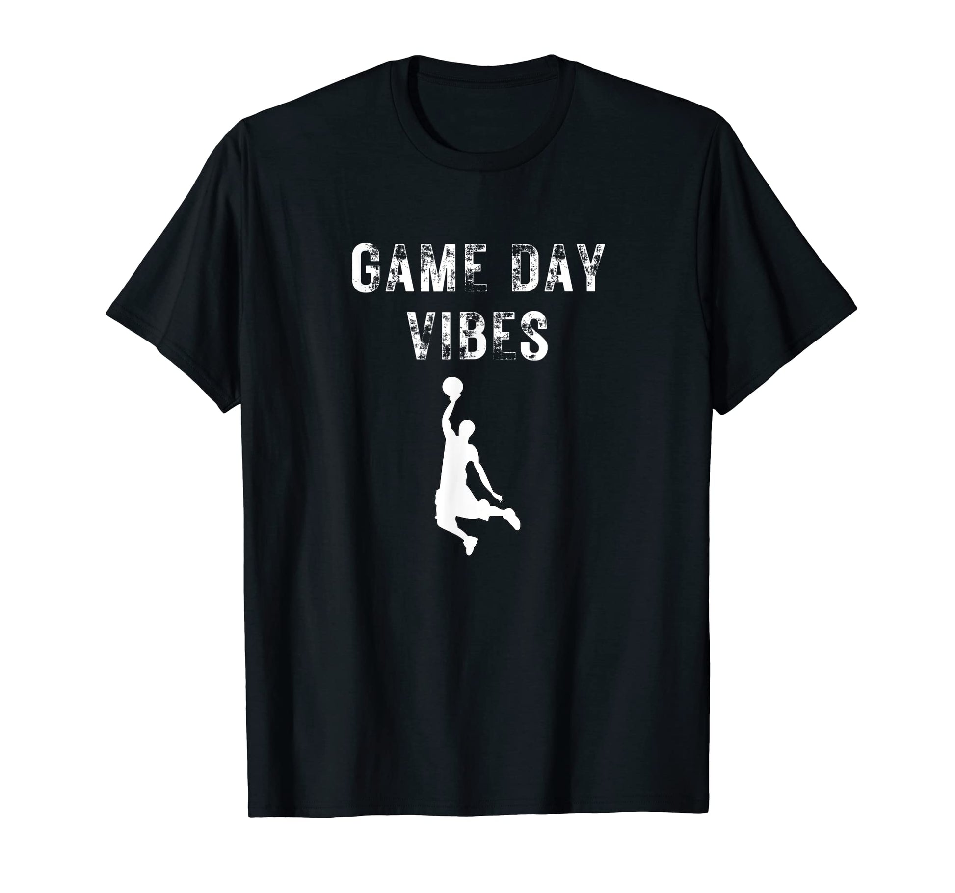 Basketball Game Day Vibes Mom And Dad T-Shirt - Unique Graphic Unisex - T-Shirt, Sweatshirt, Hoodie