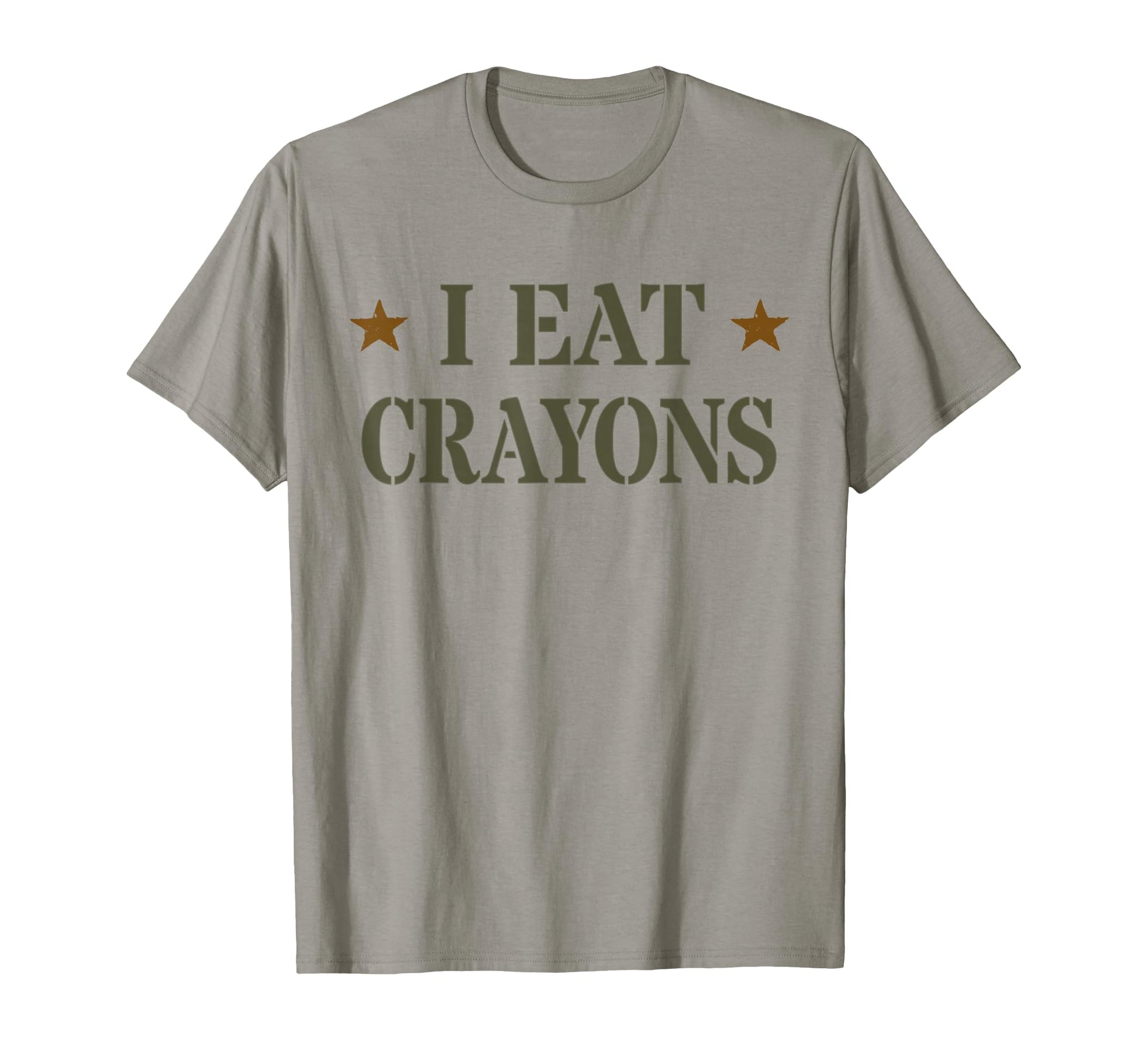 I Eat Crayons Eater Proud Officer Troops T-Shirt - Graphic Print Men Women - T-Shirt, Sweatshirt, Hoodie