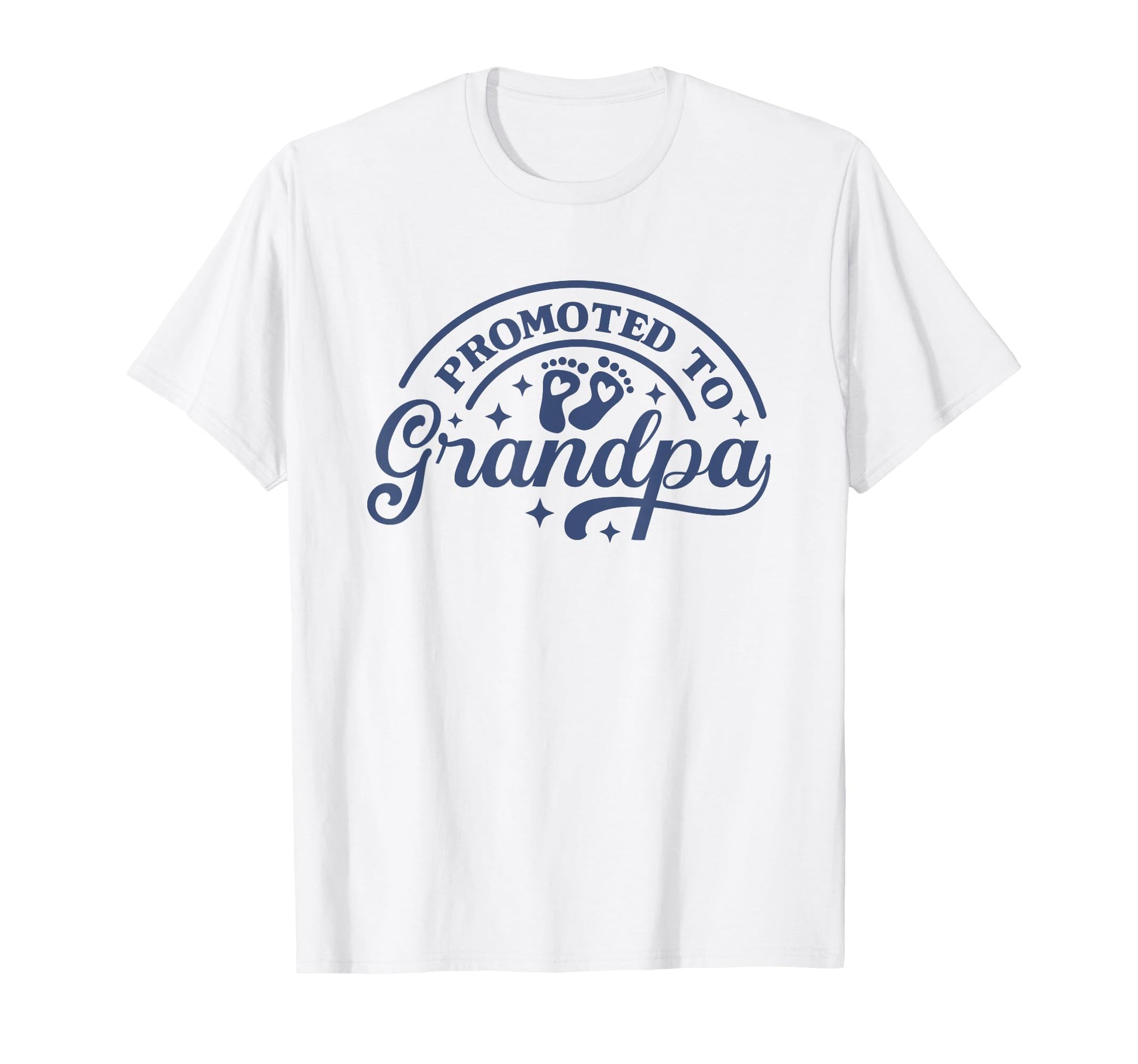 Promoted To Grandpa New Grandfather T-Shirt - Minimalist Print for Adults - T-Shirt, Sweatshirt, Hoodie