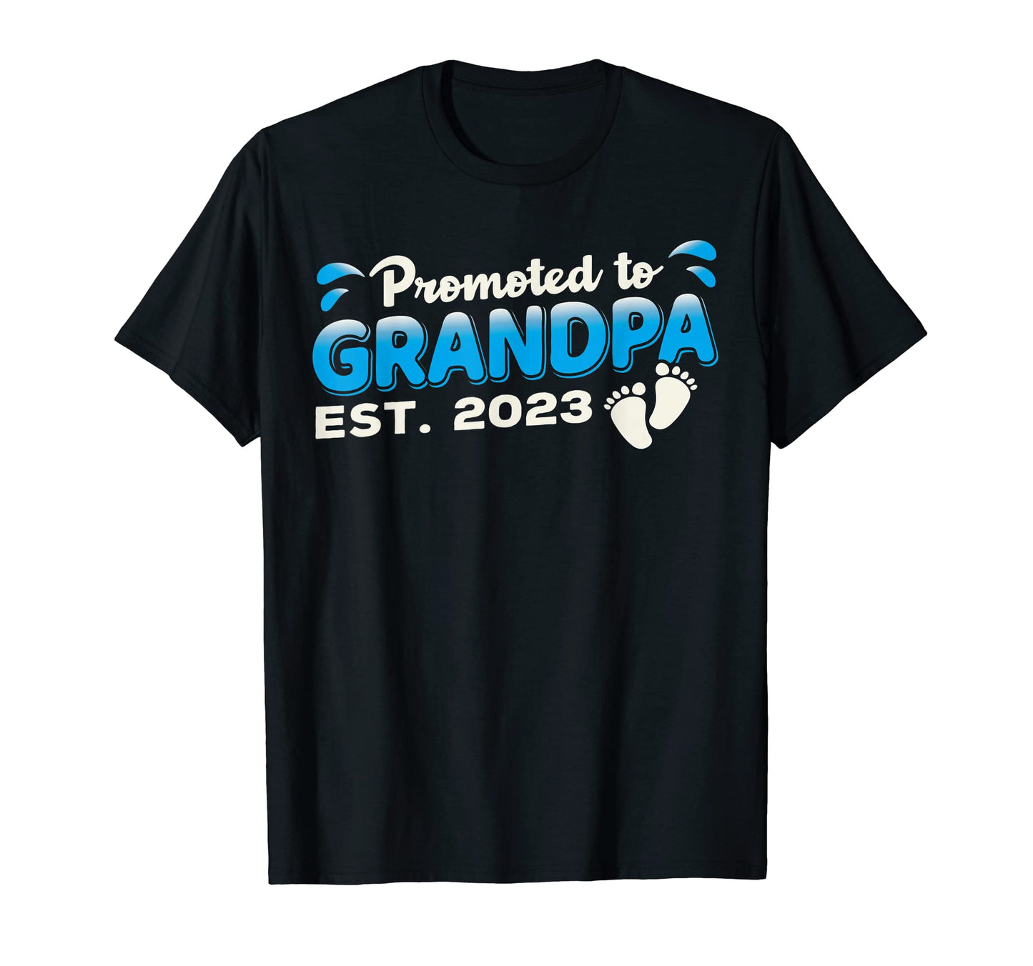 Mens Promoted To Grandpa 2023 Funny T-Shirt - Streetwear Style for Adults - T-Shirt, Sweatshirt, Hoodie