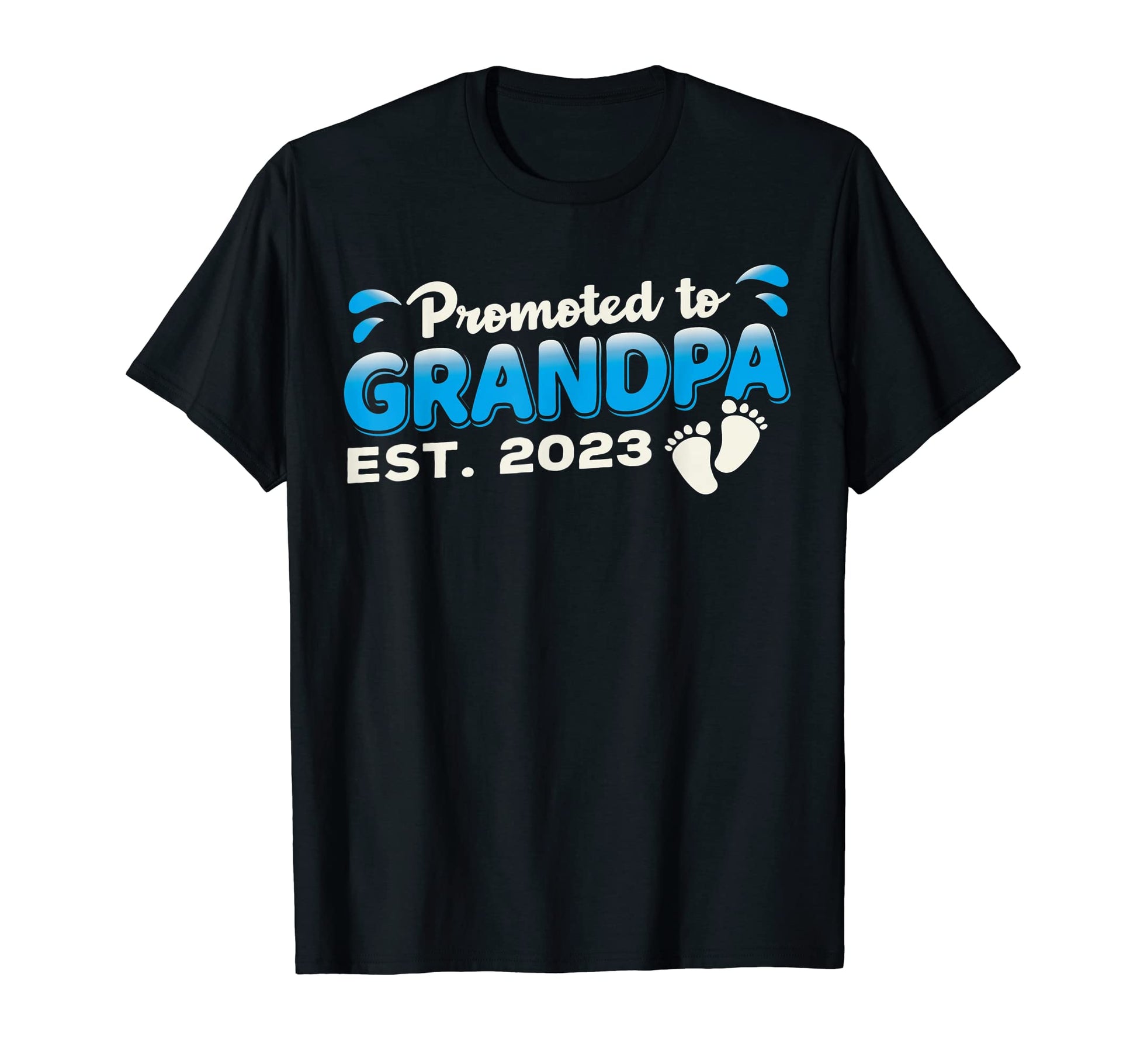 Mens Promoted To Grandpa 2023 Funny T-Shirt - Streetwear Style for Adults - T-Shirt, Sweatshirt, Hoodie