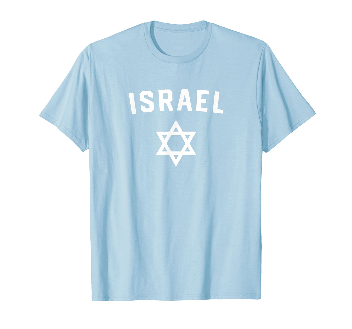 I Love Israel Minimalist Israeli Flag T-Shirt - Minimalist Print Unisex - T-Shirt, Sweatshirt, Hoodie