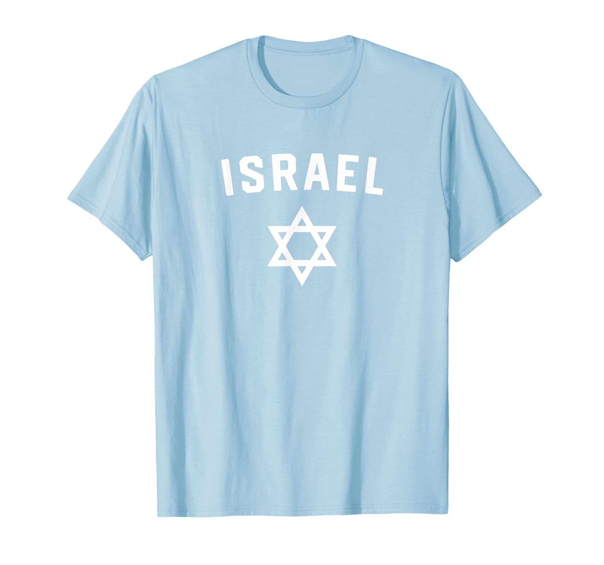 I Love Israel Minimalist Israeli Flag T-Shirt - Minimalist Print Unisex - T-Shirt, Sweatshirt, Hoodie