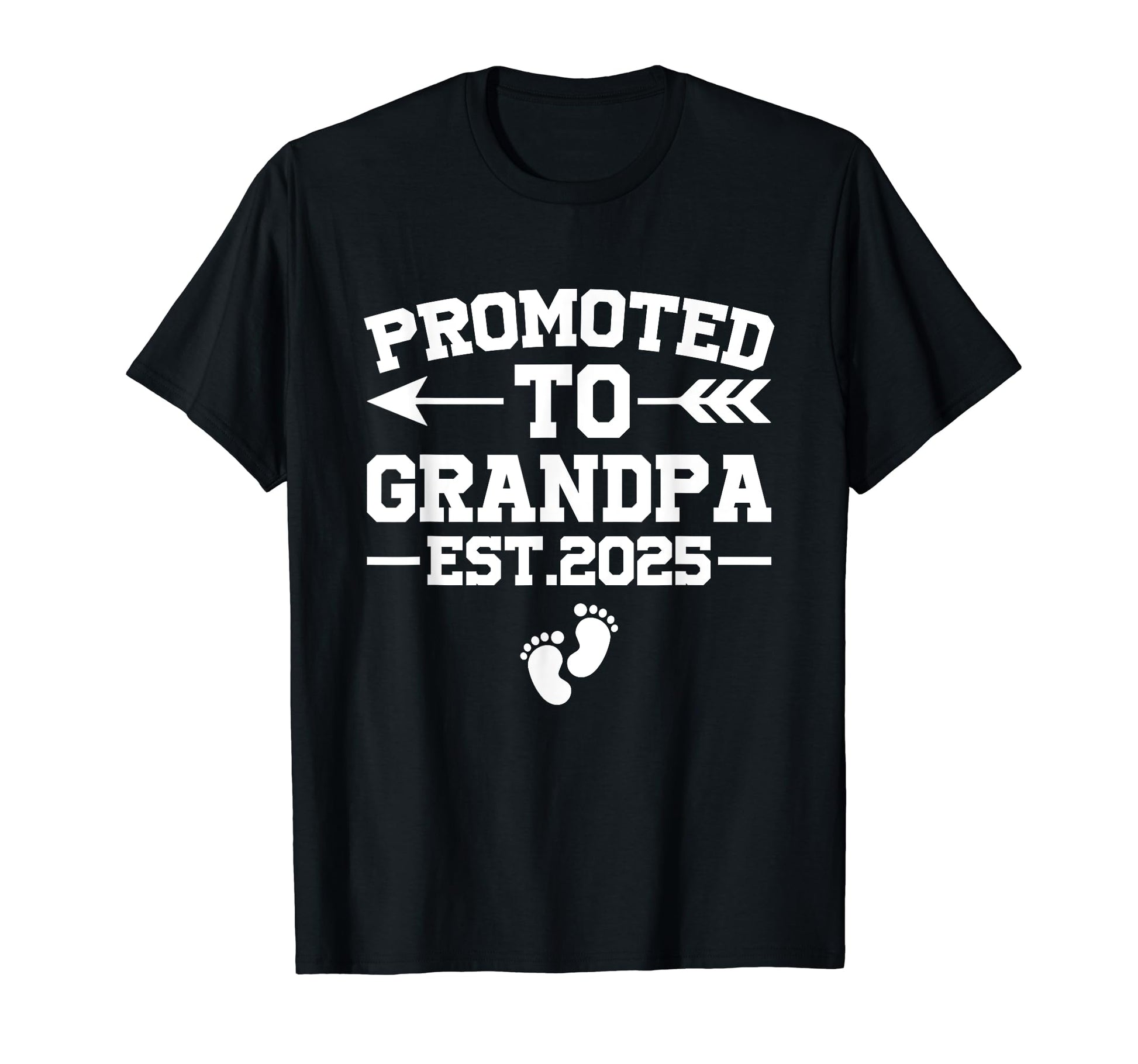 Grandfather Announcement Promoted To T-Shirt - Custom Art Print Men Women - T-Shirt, Sweatshirt, Hoodie