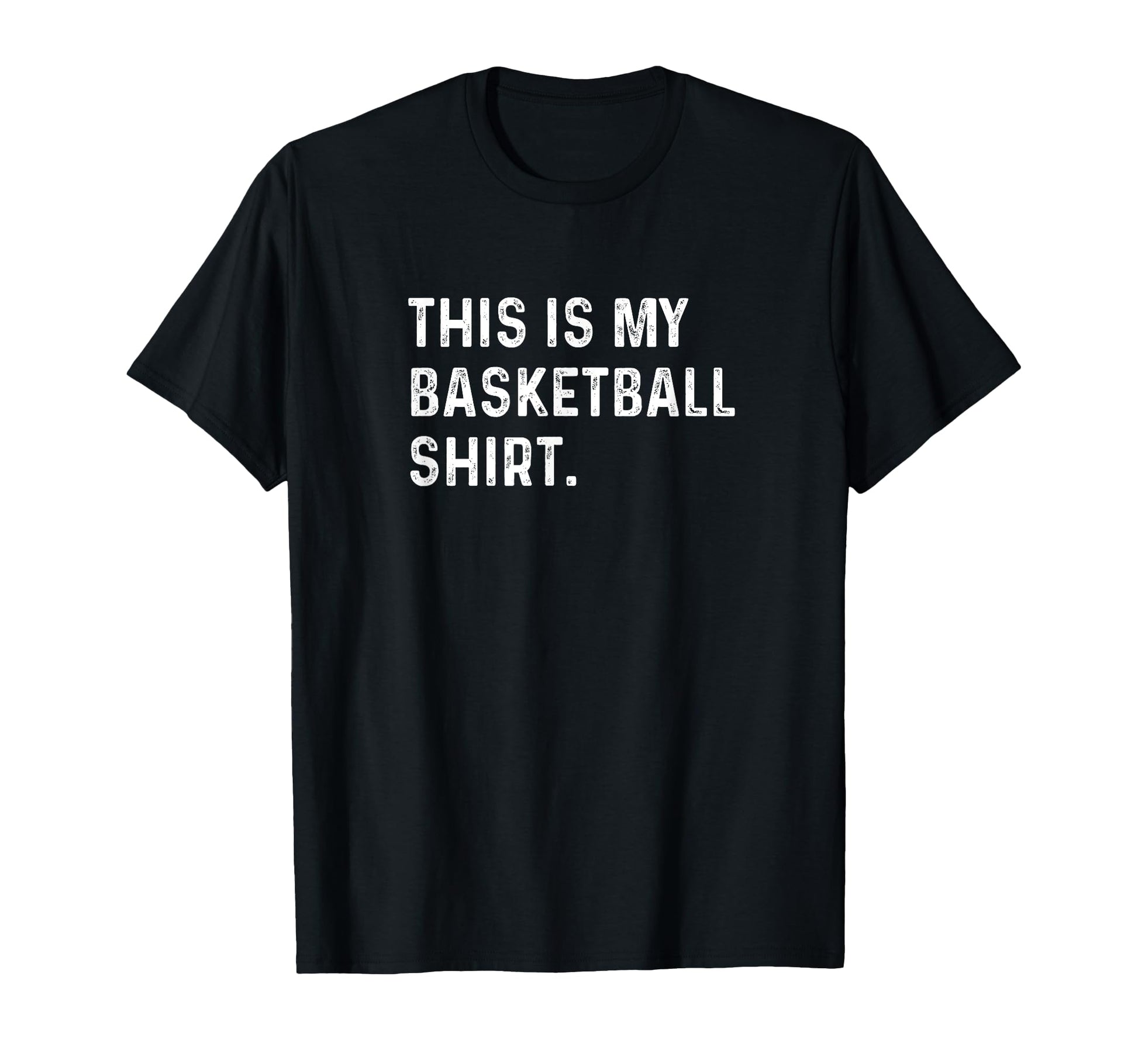 This Is My Basketball Player Mom Dad T-Shirt - Fun Novelty Design Unisex - T-Shirt, Sweatshirt, Hoodie