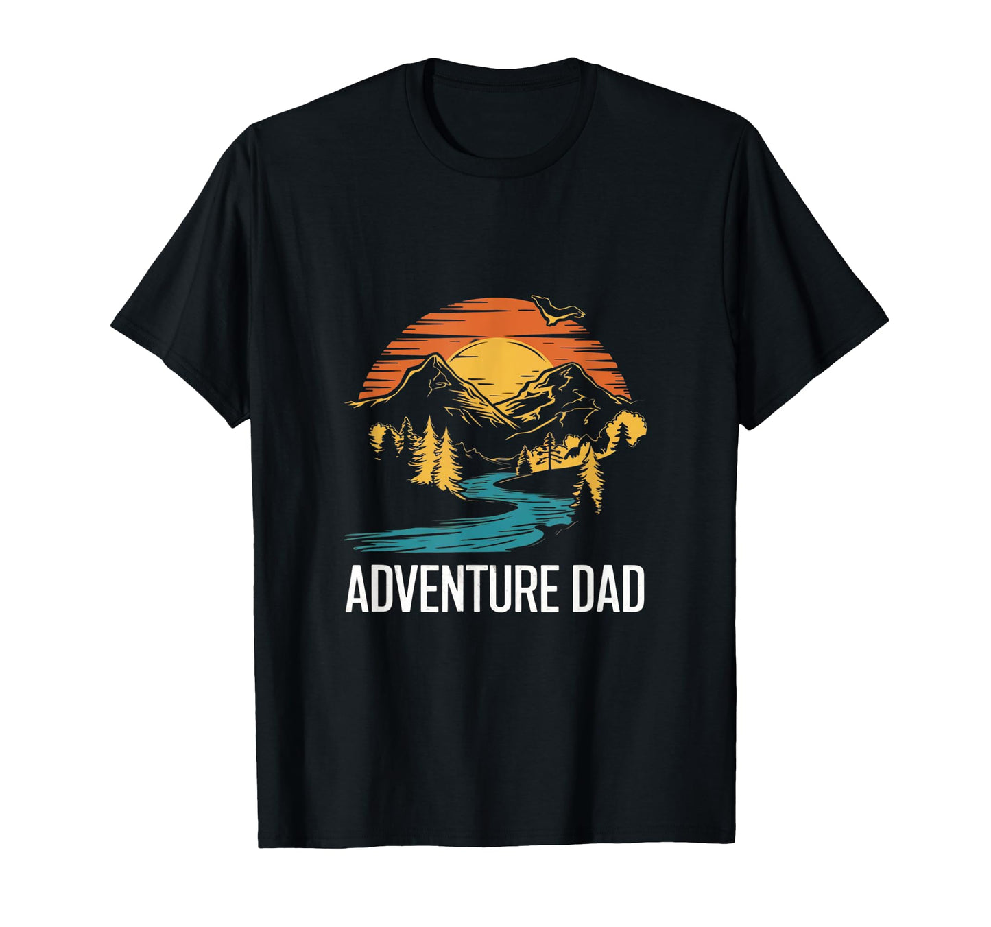 Adventure Dad Hiking Father T-Shirt - Unique Graphic for Adults - T-Shirt, Sweatshirt, Hoodie