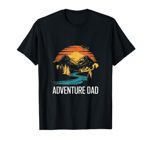 Adventure Dad Hiking Father T-Shirt - Unique Graphic for Adults - T-Shirt, Sweatshirt, Hoodie