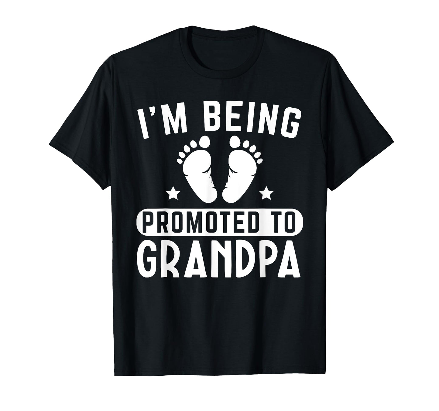 Promoted To Grandpa Grandfather T-Shirt - Unique Graphic Unisex - T-Shirt, Sweatshirt, Hoodie