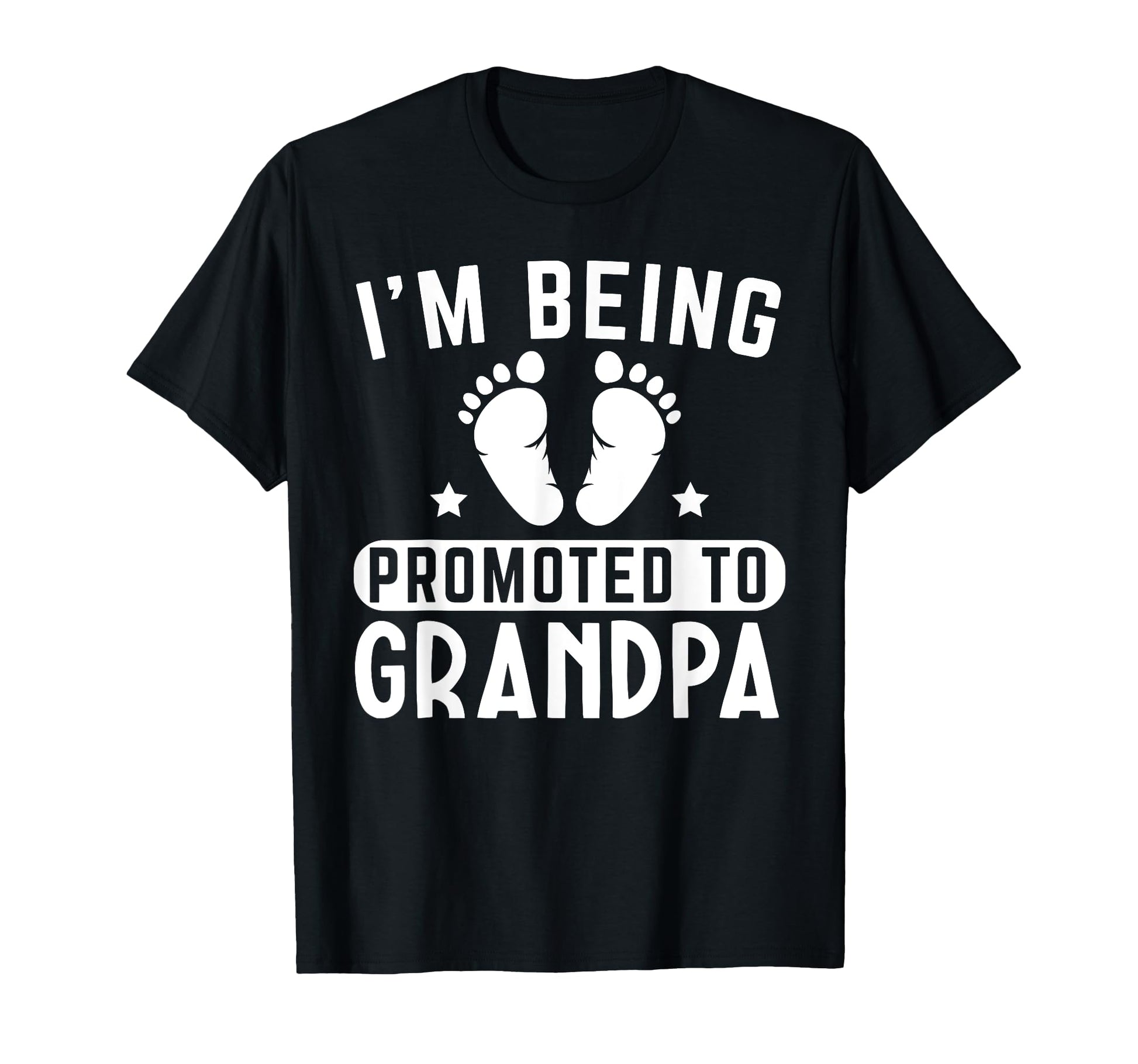 Promoted To Grandpa Grandfather T-Shirt - Unique Graphic Unisex - T-Shirt, Sweatshirt, Hoodie