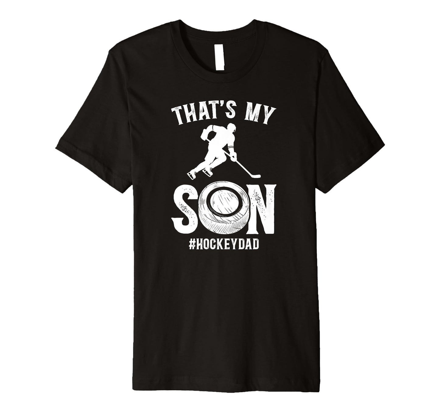 Mens Thats My Son Hockey Dad Hockey Player T-Shirt - Unique Graphic Unisex - T-Shirt, Sweatshirt, Hoodie