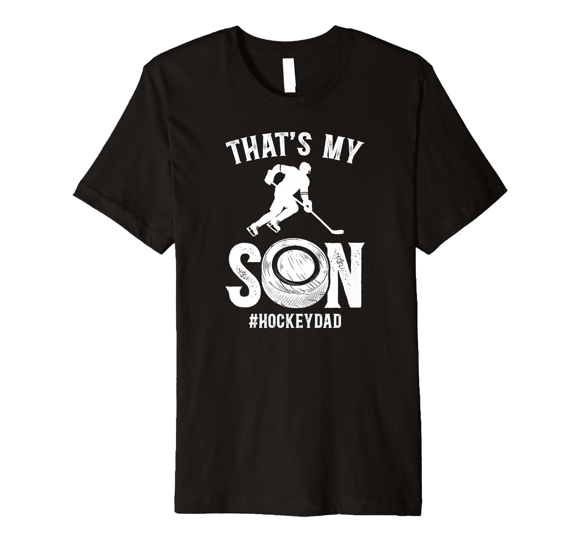 Mens Thats My Son Hockey Dad Hockey Player T-Shirt - Unique Graphic Unisex - T-Shirt, Sweatshirt, Hoodie
