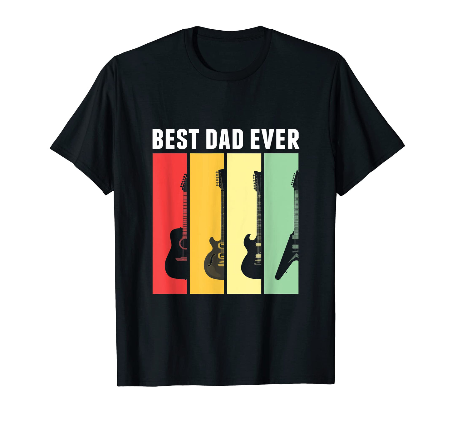 Best Dad Guitar Player Guitarist T-Shirt - Unique Graphic for Adults - T-Shirt, Sweatshirt, Hoodie