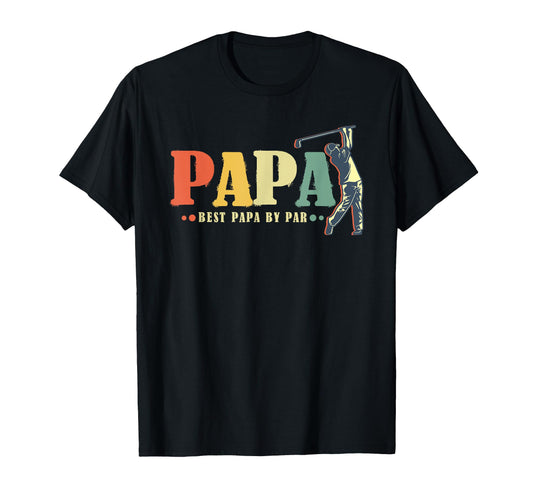 Best Dad From Par Golf Dad T-Shirt - Aesthetic Graphic Unisex - T-Shirt, Sweatshirt, Hoodie