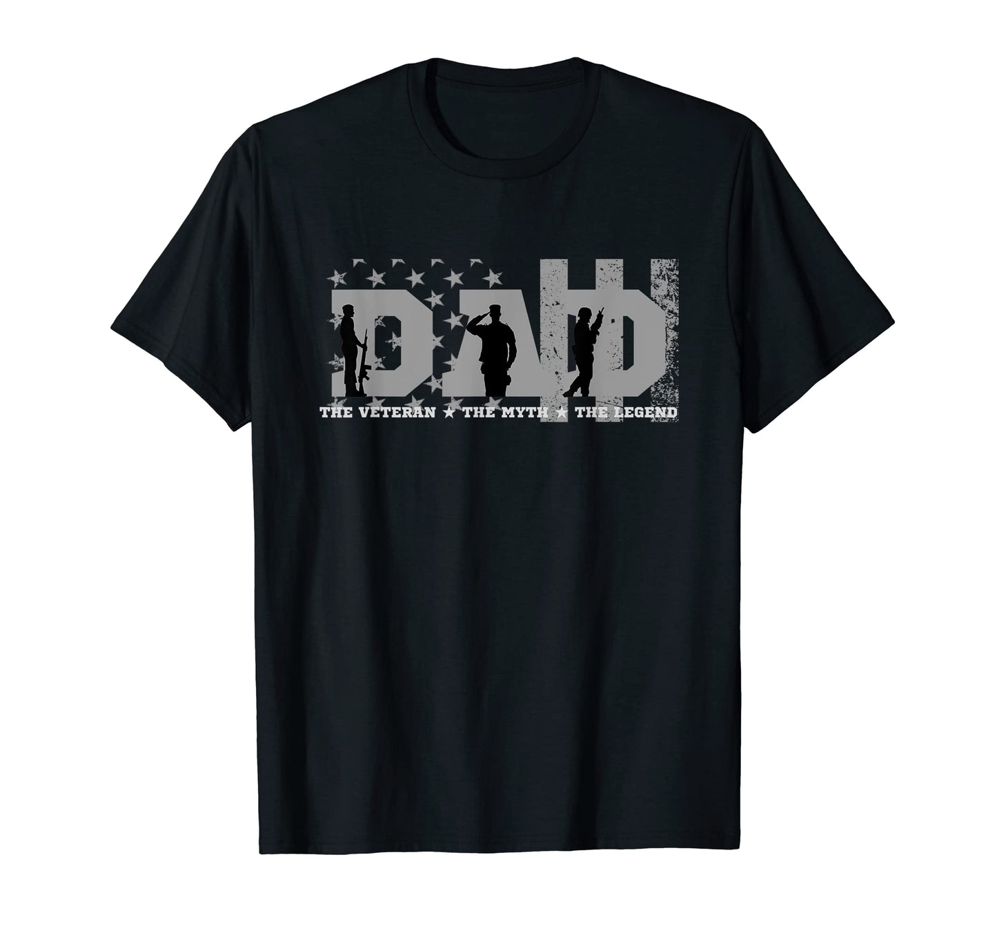 Mens Dad Papa Veteran Myth Legend Hero T-Shirt - Trendy Graphic for Adults - T-Shirt, Sweatshirt, Hoodie