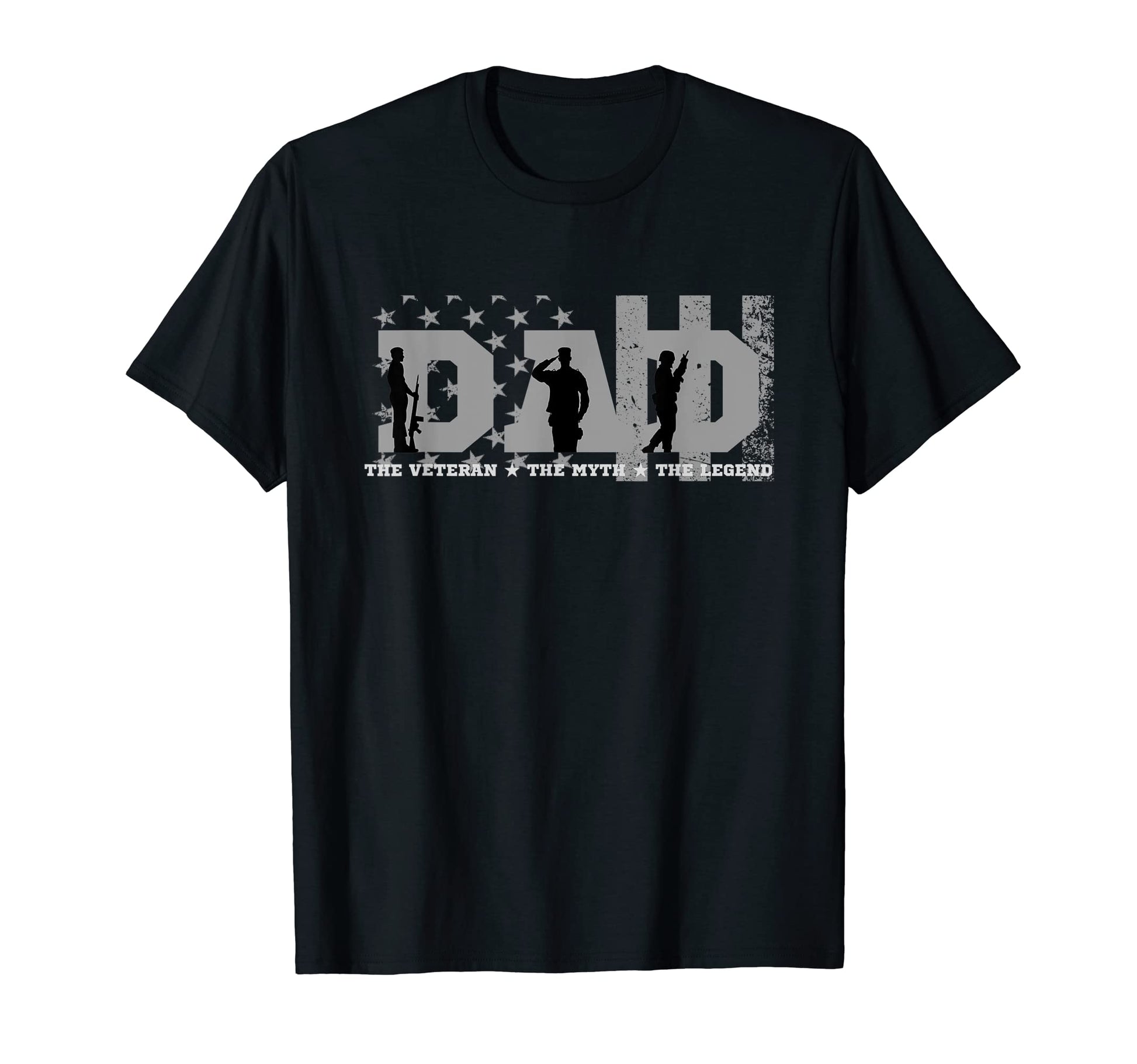 Mens Dad Papa Veteran Myth Legend Hero T-Shirt - Trendy Graphic for Adults - T-Shirt, Sweatshirt, Hoodie