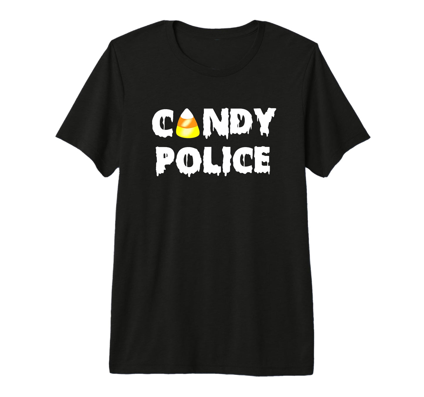 Candy Police Halloween Mom Dad T-Shirt - Casual Everyday Wear for Adults - T-Shirt, Sweatshirt, Hoodie