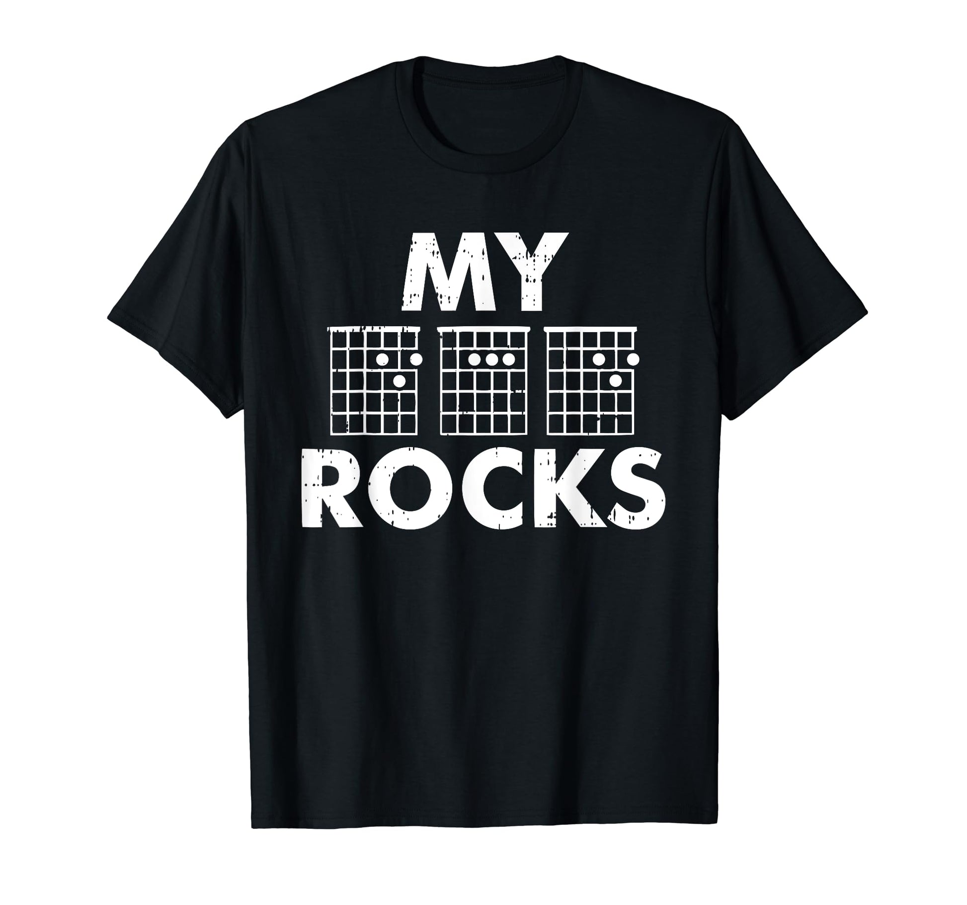 My Dad Rocks Fathers Day Guitar T-Shirt - Streetwear Style Men Women - T-Shirt, Sweatshirt, Hoodie
