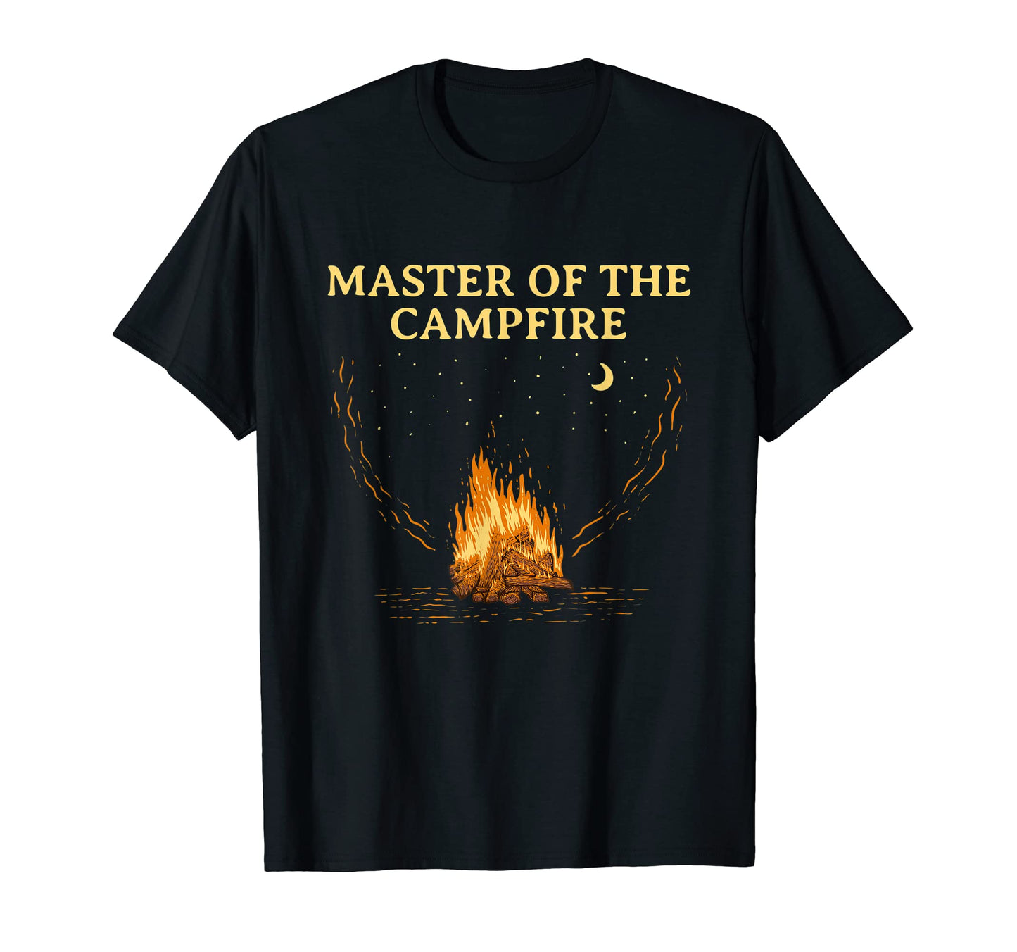 Master Campfire Camping Dad Camper T-Shirt - Unique Graphic for Adults - T-Shirt, Sweatshirt, Hoodie