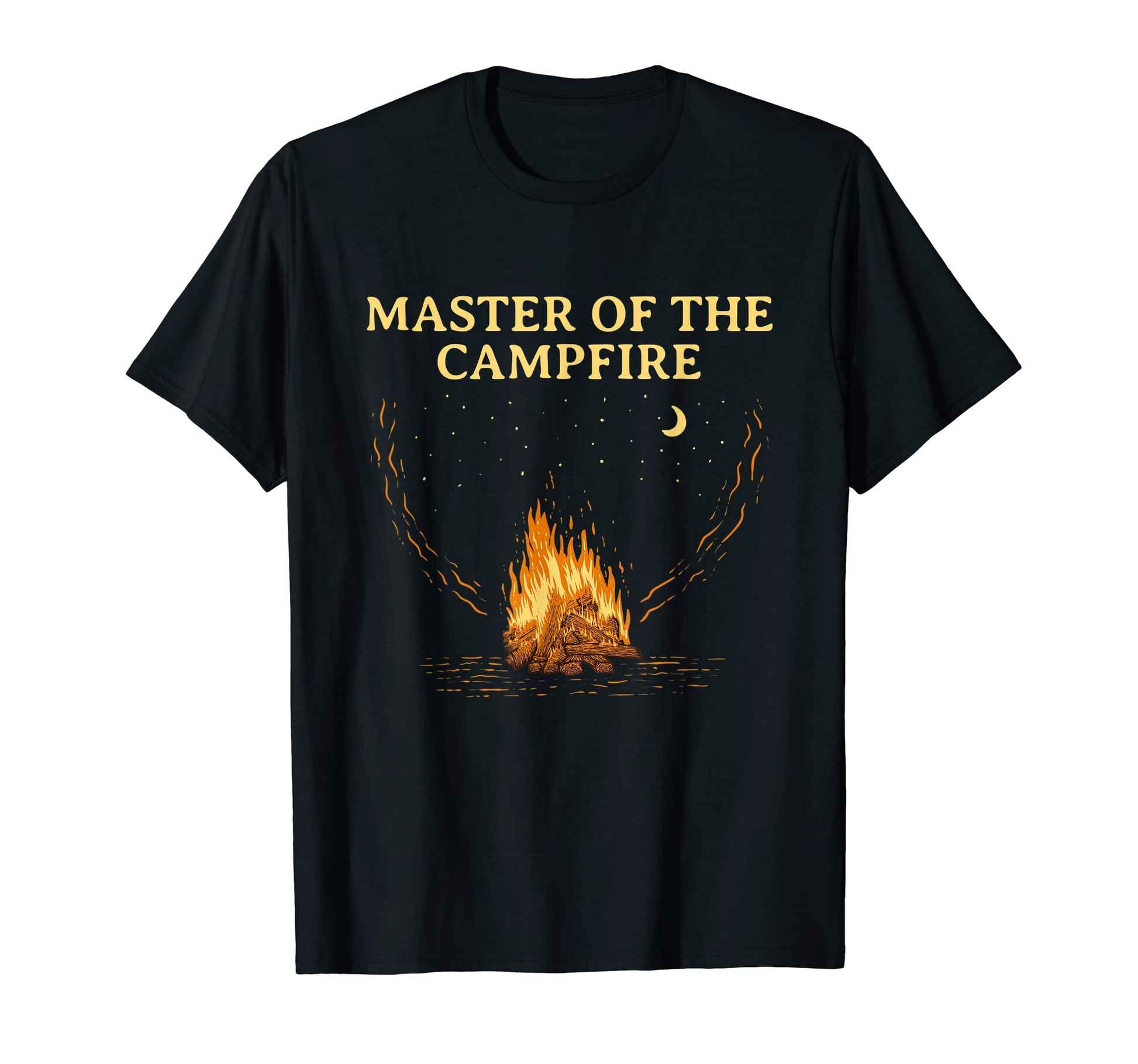 Master Campfire Camping Dad Camper T-Shirt - Unique Graphic for Adults - T-Shirt, Sweatshirt, Hoodie