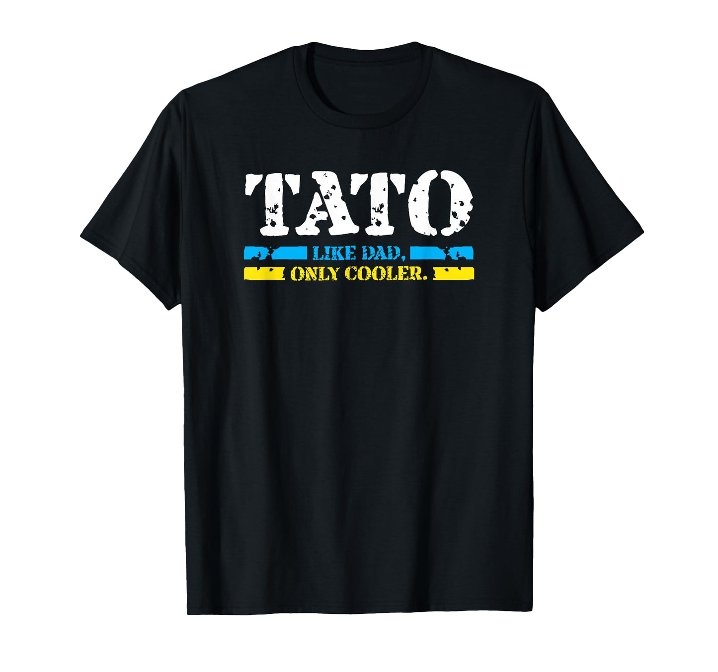 Ukrainian Tato Like Dad Only Cooler T-Shirt - Custom Art Print for Adults - T-Shirt, Sweatshirt, Hoodie