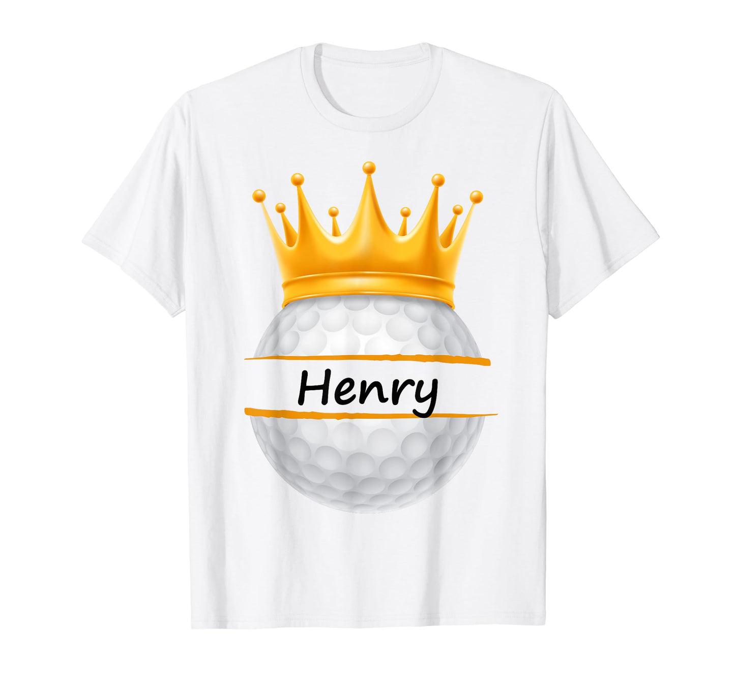 Novelty Golf Personalized Name Henry T-Shirt - Novelty Apparel Unisex - T-Shirt, Sweatshirt, Hoodie