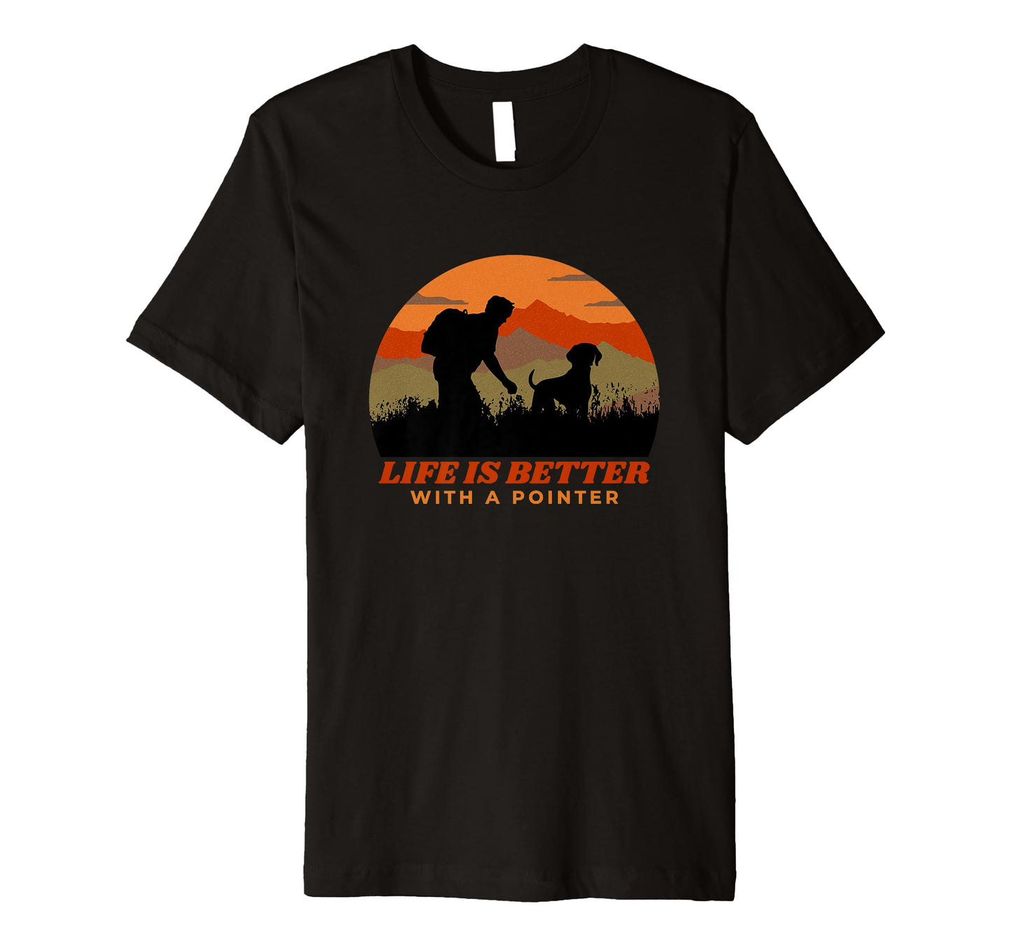 Life Is Better German Shorthaired T-Shirt - Trendy Graphic Men Women - T-Shirt, Sweatshirt, Hoodie