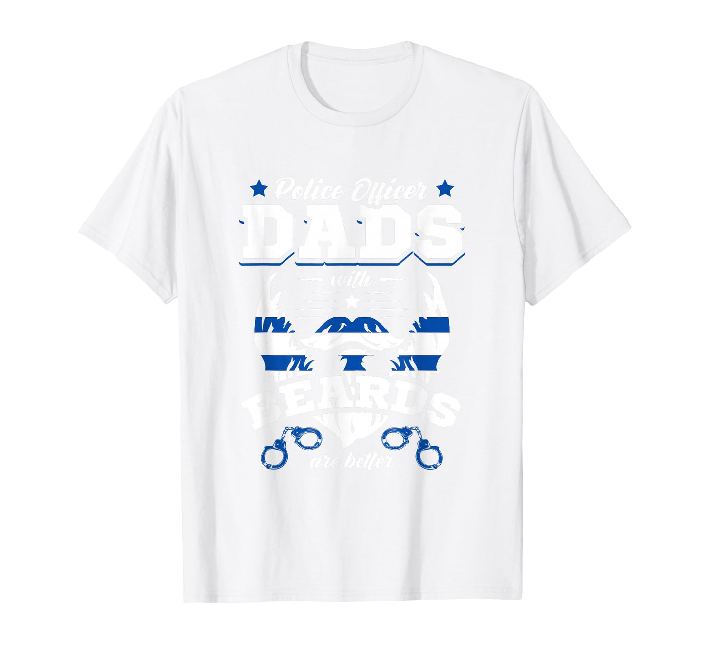 Thin Blue Line Police Officer Dads T-Shirt - Aesthetic Graphic Men Women - T-Shirt, Sweatshirt, Hoodie
