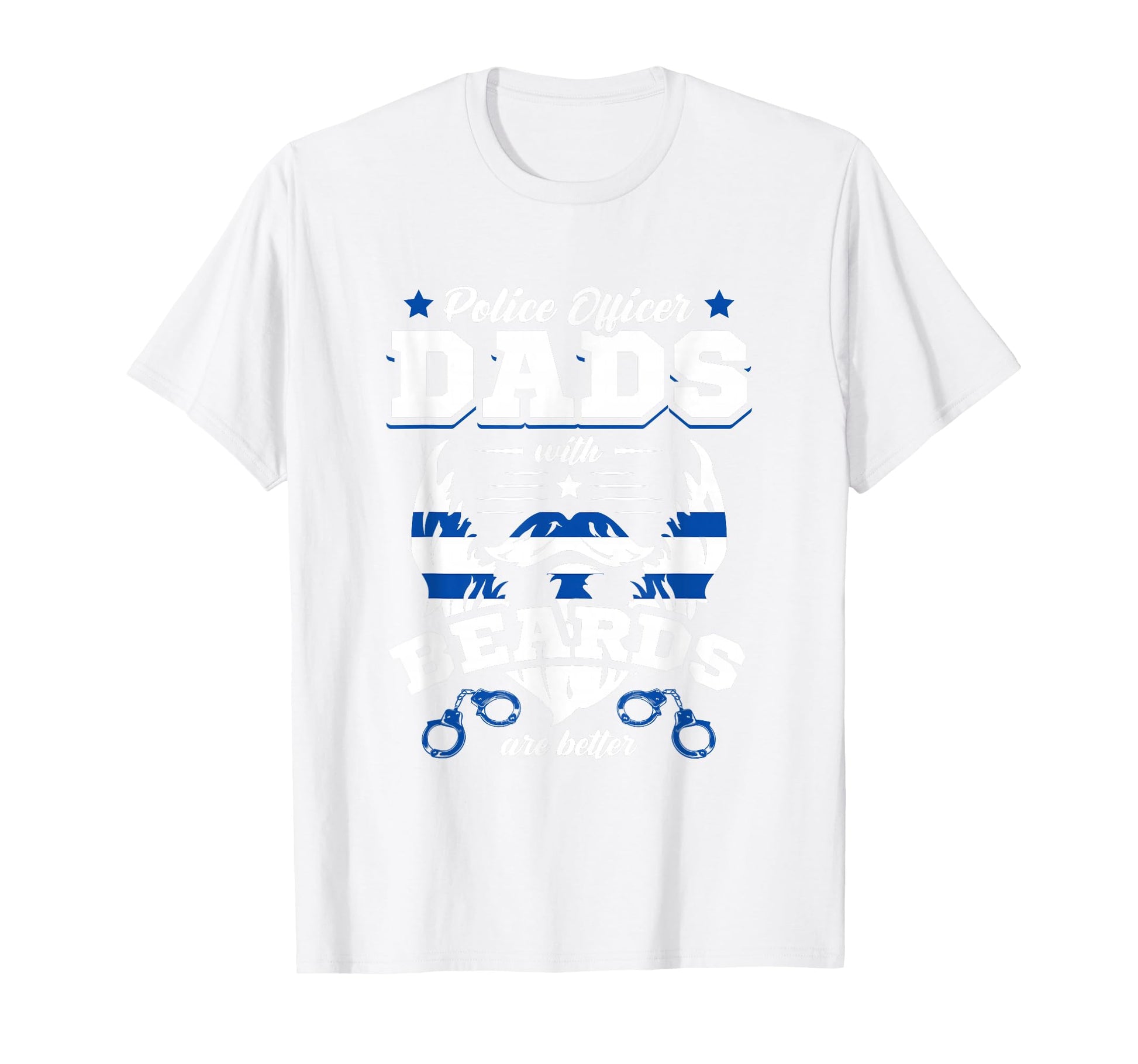 Thin Blue Line Police Officer Dads T-Shirt - Aesthetic Graphic Men Women - T-Shirt, Sweatshirt, Hoodie