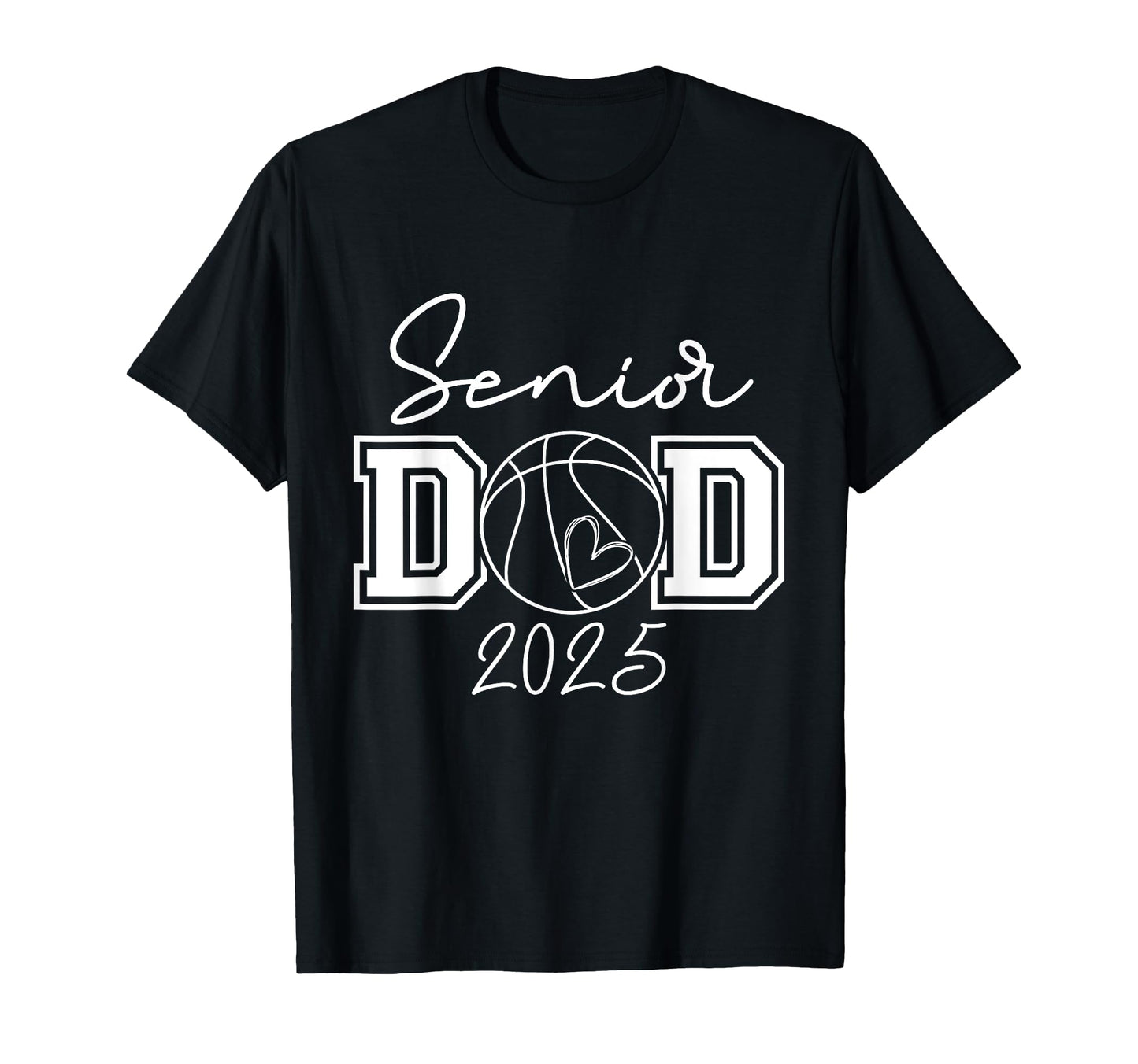 Proud Dad 2025 Senior Graduate T-Shirt - Casual Everyday Wear for Adults - T-Shirt, Sweatshirt, Hoodie