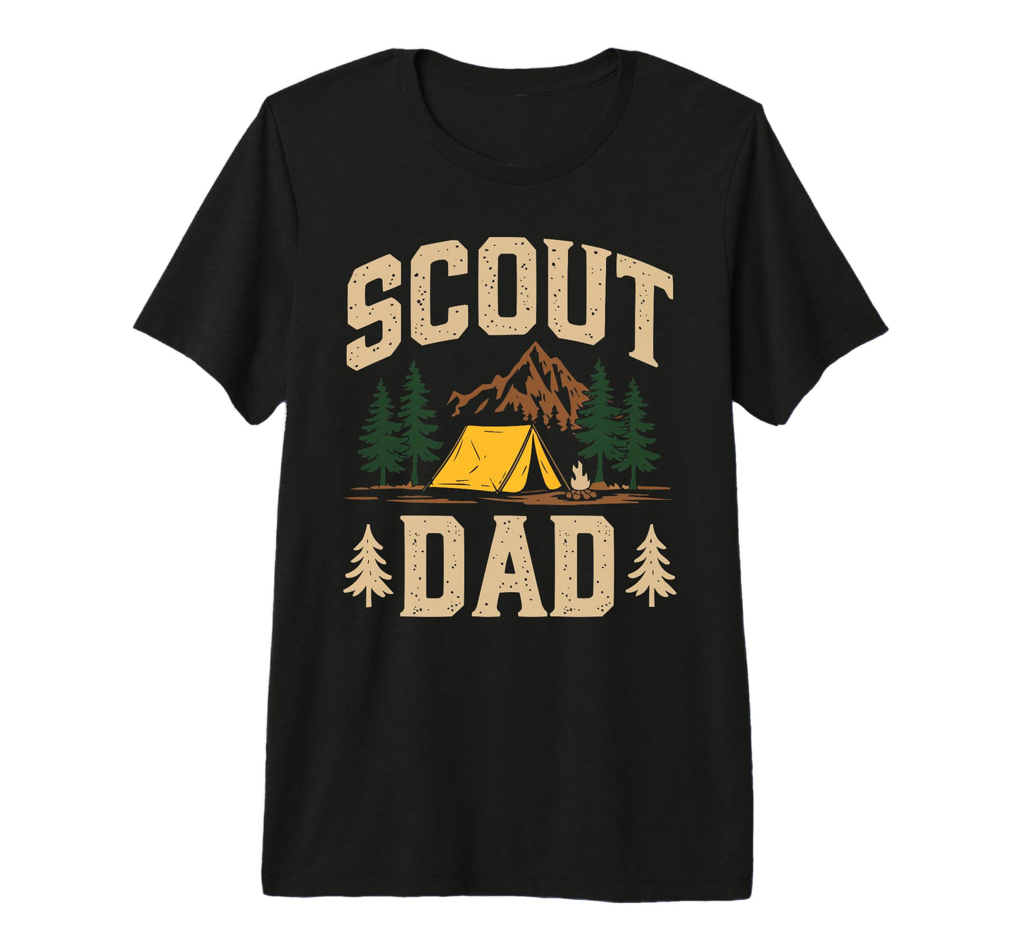 Mens Scout Leader Dad Scouting T-Shirt - Fun Novelty Design for Adults - T-Shirt, Sweatshirt, Hoodie