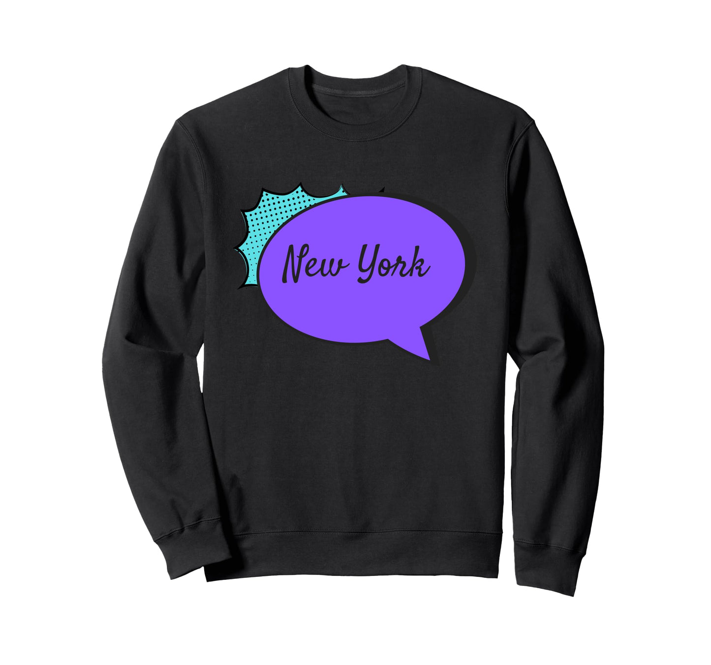 Ny Comic Heroes Adventure Sweatshirt - Custom Art Print for Adults - T-Shirt, Sweatshirt, Hoodie