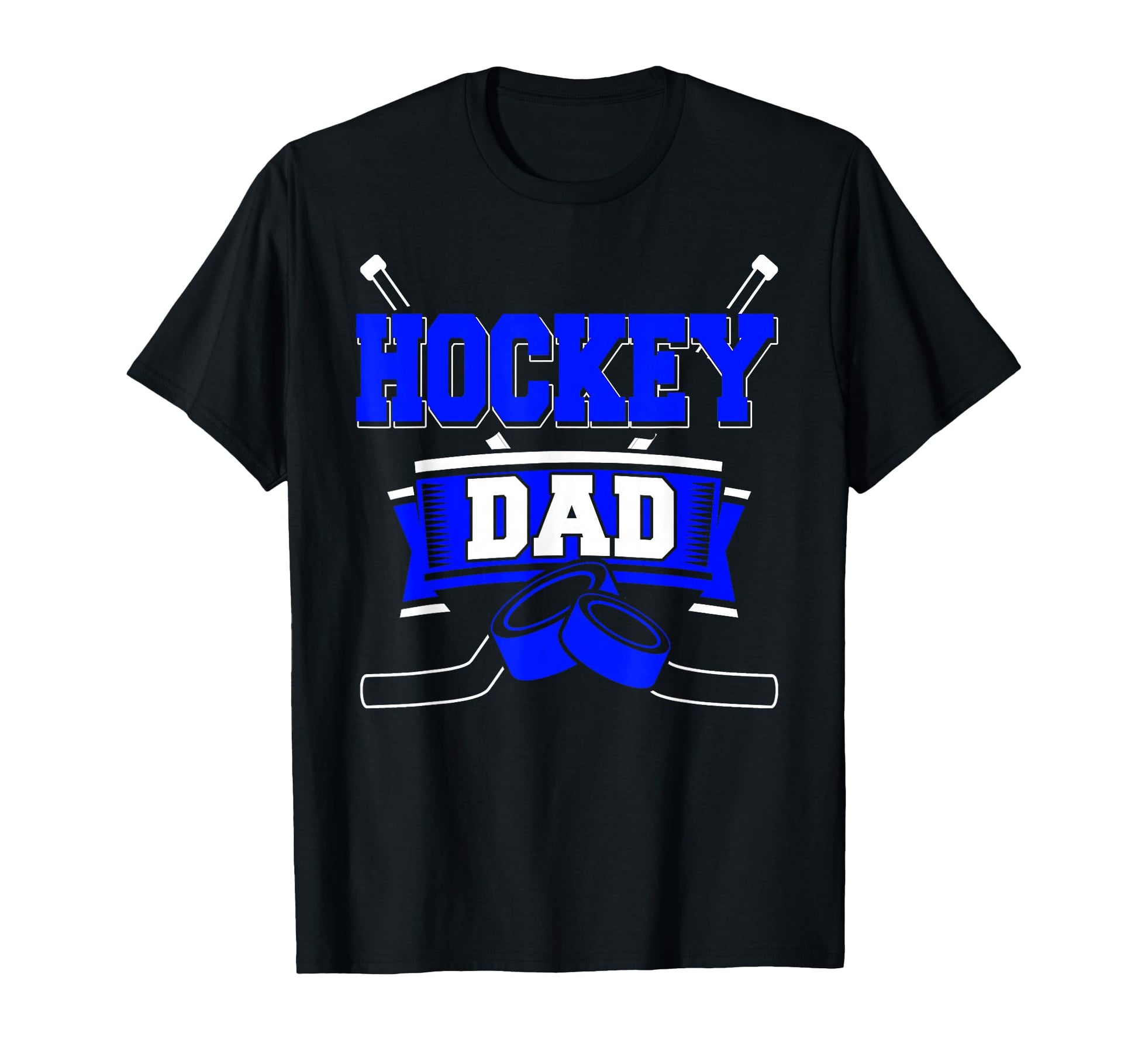 Hockey Dad Proud Supporter Ice Rink T-Shirt - Graphic Print for Adults - T-Shirt, Sweatshirt, Hoodie