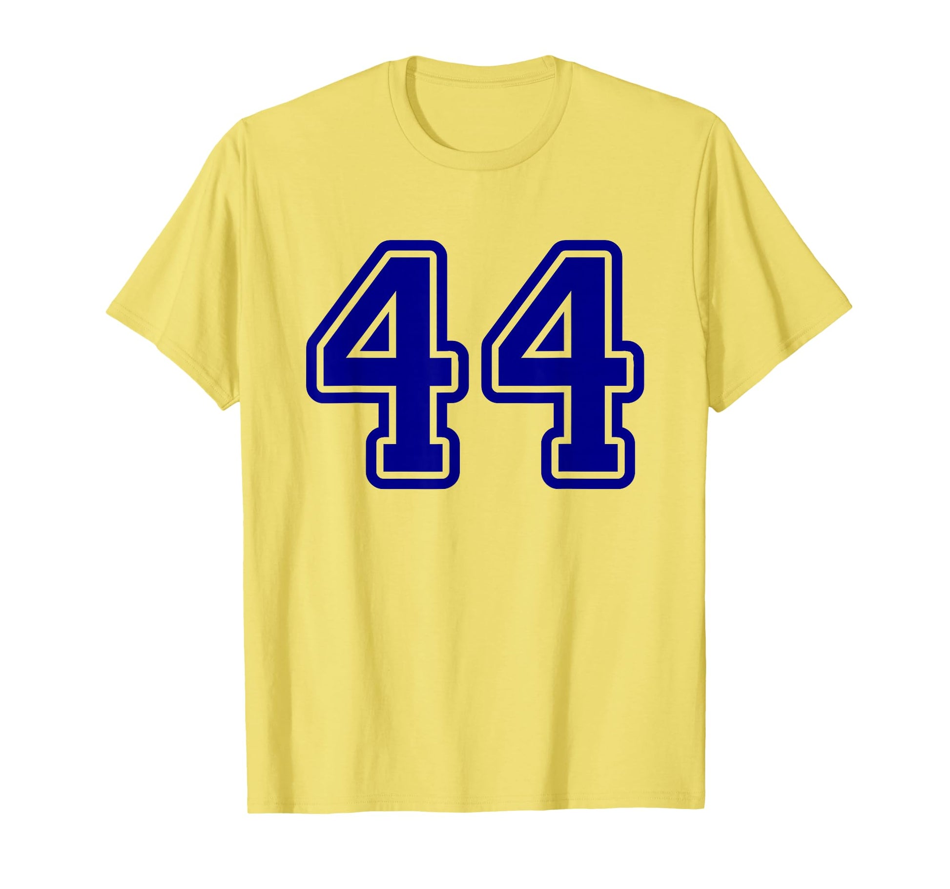 Blue Sports Team Number 44 T-Shirt - Aesthetic Graphic Unisex - T-Shirt, Sweatshirt, Hoodie