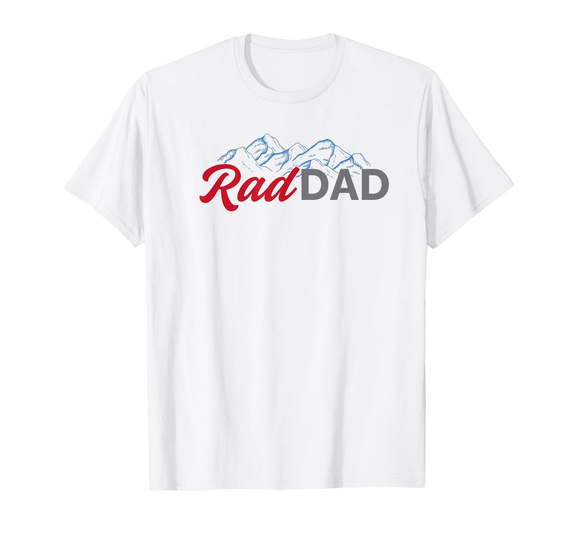 Rad Dad Blue Mountains Beer T-Shirt - Casual Everyday Wear Men Women - T-Shirt, Sweatshirt, Hoodie
