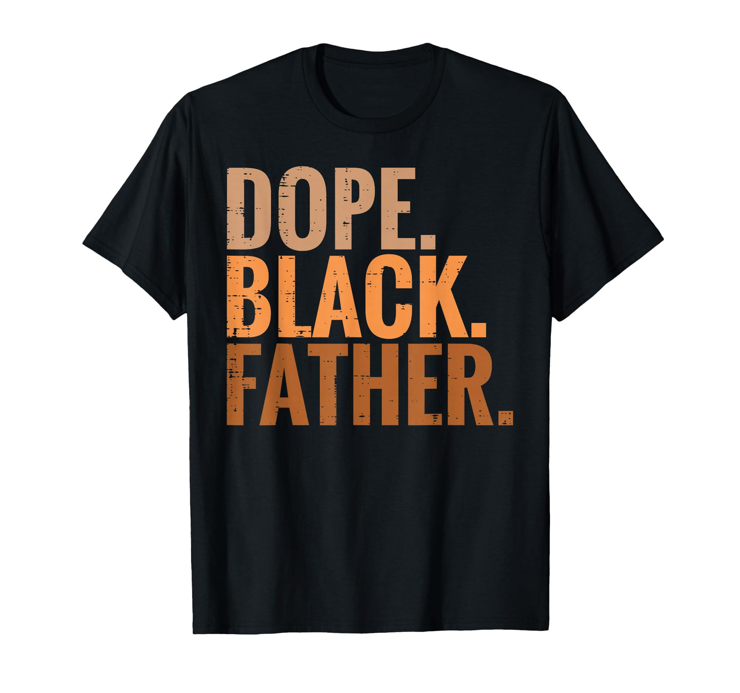 Fathers Day Dope Black Father African T-Shirt - Graphic Print Men Women - T-Shirt, Sweatshirt, Hoodie