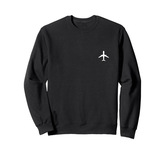 Aviation Geek Airplane Pilot Dad Sweatshirt - Aesthetic Graphic for Adults - T-Shirt, Sweatshirt, Hoodie