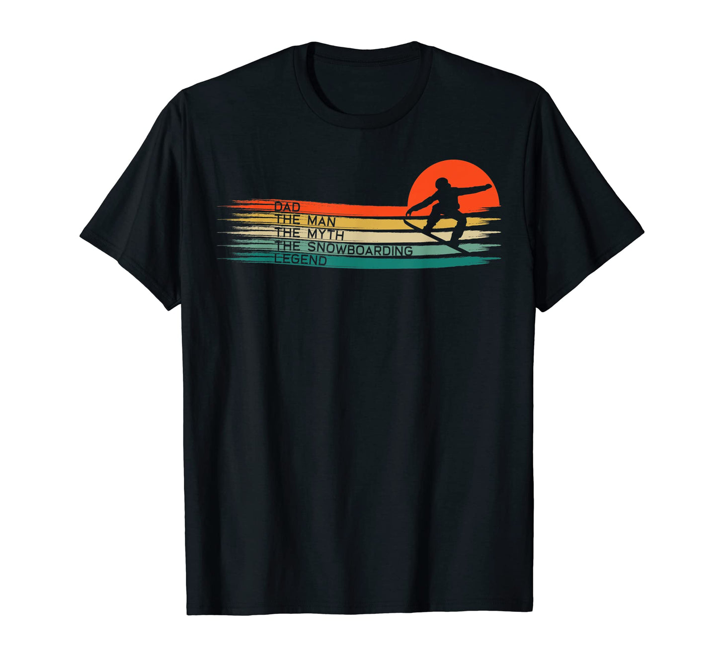 Mens Snowboard Dad Myth Snowboarding T-Shirt - Novelty Apparel Unisex - T-Shirt, Sweatshirt, Hoodie