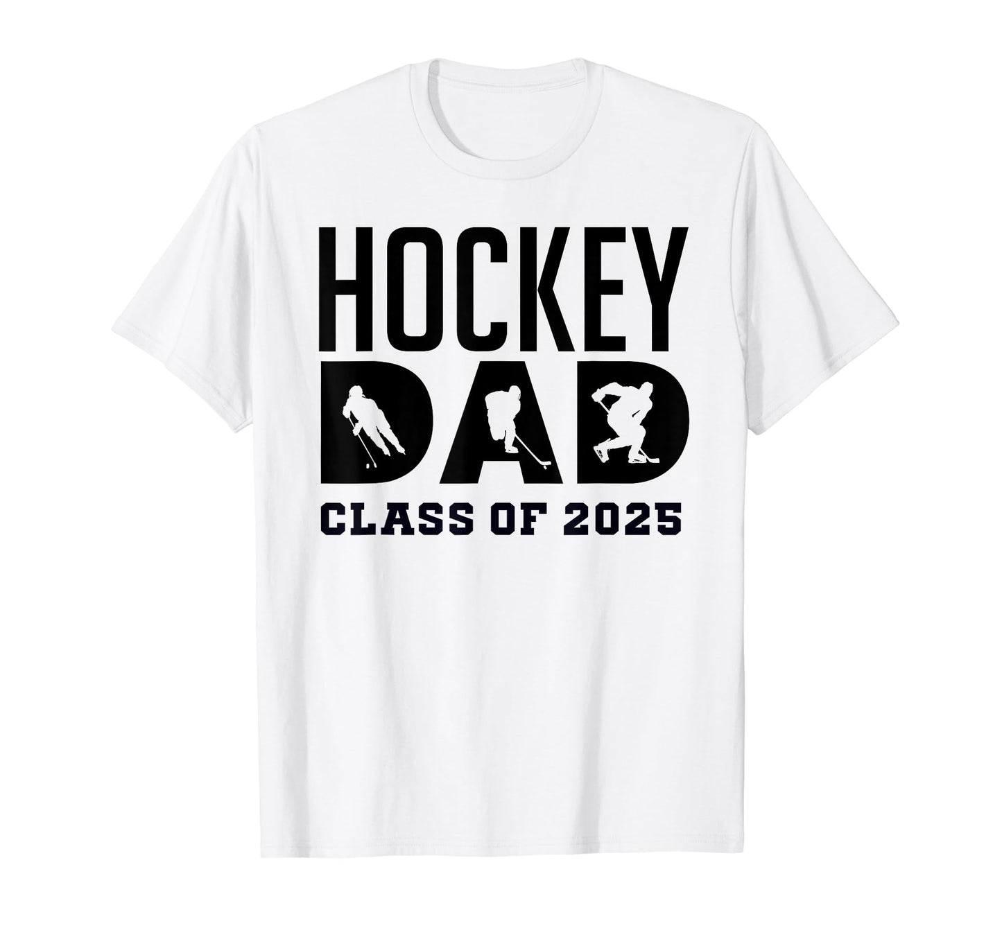 Senior Hockey Dad Class 2025 Graduation T-Shirt - Unique Graphic Men Women - T-Shirt, Sweatshirt, Hoodie
